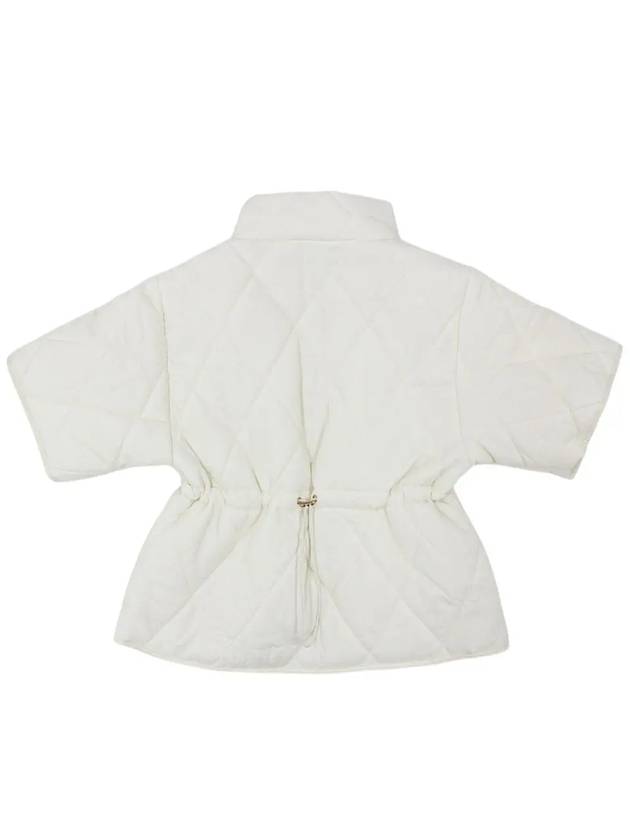 Short sleeve quilted padded outerwear IVORY - MONBIRDIE GOLF - BALAAN 2