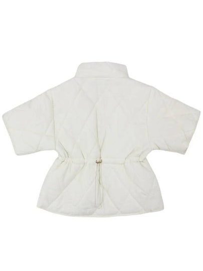 Short sleeve quilted padded outerwear IVORY - MONBIRDIE GOLF - BALAAN 2