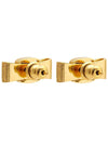 Vara Ribbon Earrings Gold - SALVATORE FERRAGAMO - BALAAN 6