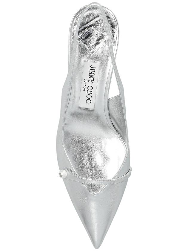 Jimmy Choo Heeled Shoes Amita, Women's, Silver - JIMMY CHOO - BALAAN 6