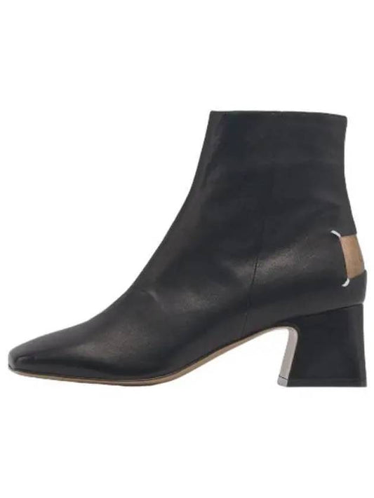 Stitched Decotique Ankle Boots Black - MAISON MARGIELA - BALAAN 1