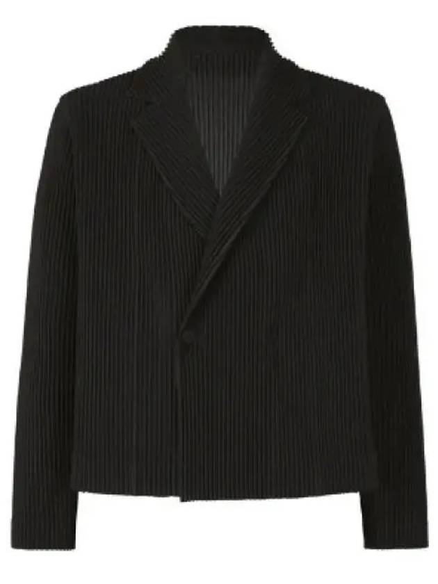 Tailored Pleated 2 Jacket Black - ISSEY MIYAKE - BALAAN 2