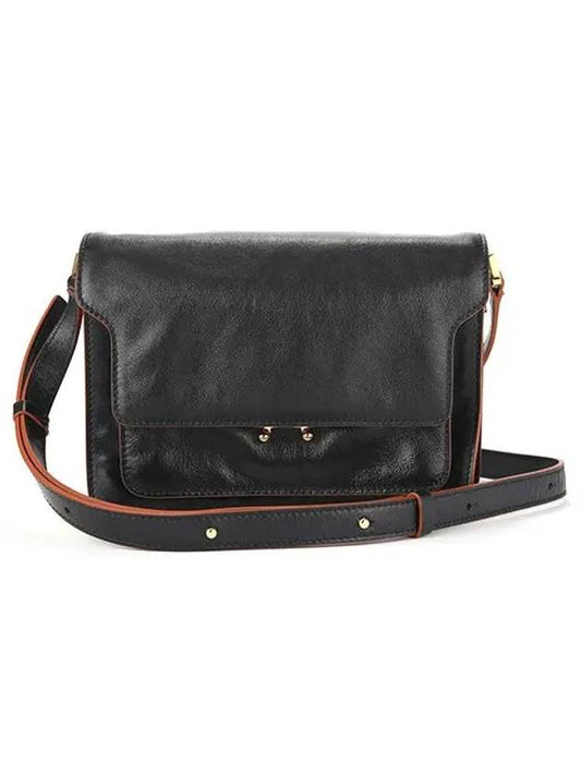 Trunk Soft Medium Cross Bag Black - MARNI - BALAAN 2