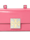 Bonbon Spazzolato Top Handle Mini Cross Bag Pink - TORY BURCH - BALAAN 9