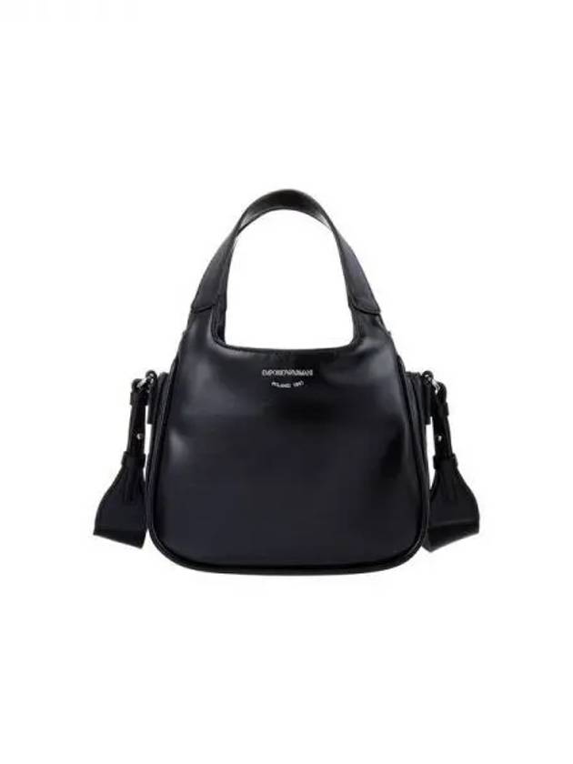 Women s Screen Logo Small Hobo Bag Black 271577 - EMPORIO ARMANI - BALAAN 1