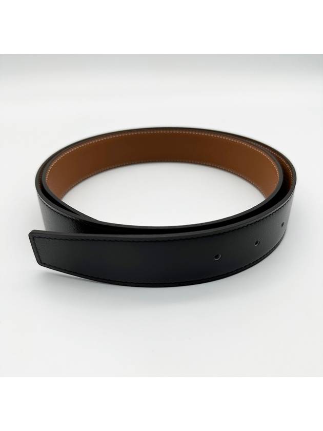 Men s Belt Reversible 32MM Black Gold H073967CAAA Silver Buckle H064544CB86 - HERMES - BALAAN 3