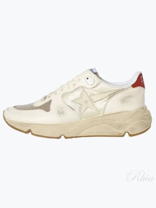 Running Sole Leather Low Top Sneakers White - GOLDEN GOOSE - BALAAN 2