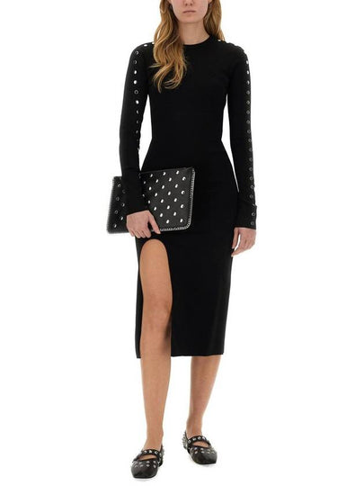 Stella McCartney Midi Dress With Slit - STELLA MCCARTNEY - BALAAN 2