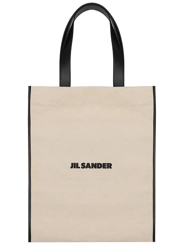 24FW Tote Bag J07WD0104P7060280 White Black - JIL SANDER - BALAAN 7