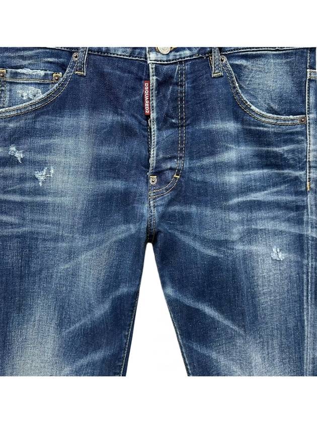 Cool Guy Distressed Jeans Blue - DSQUARED2 - BALAAN 4