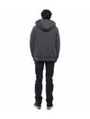 Classic Bunny Zip Up Hoodie White Lining Charcoal - MOOSE KNUCKLES - BALAAN 6