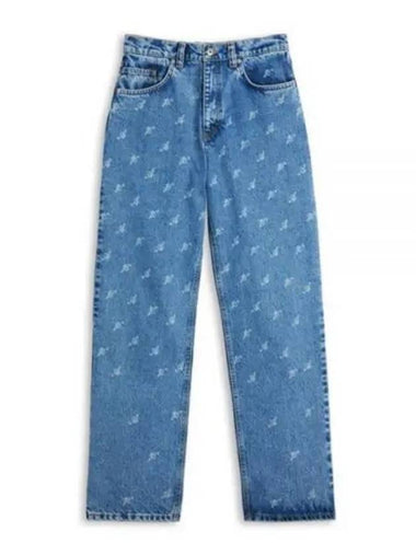 A1455002 Light Blue Fade Signature Denim Pants - AXEL ARIGATO - BALAAN 1