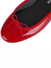 Cendrillon Sole Rubber Ballerina Red - REPETTO - BALAAN 8