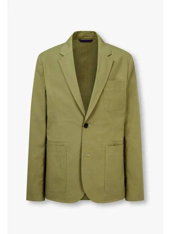 PS casual fit single jacket olive - PAUL SMITH - BALAAN 1