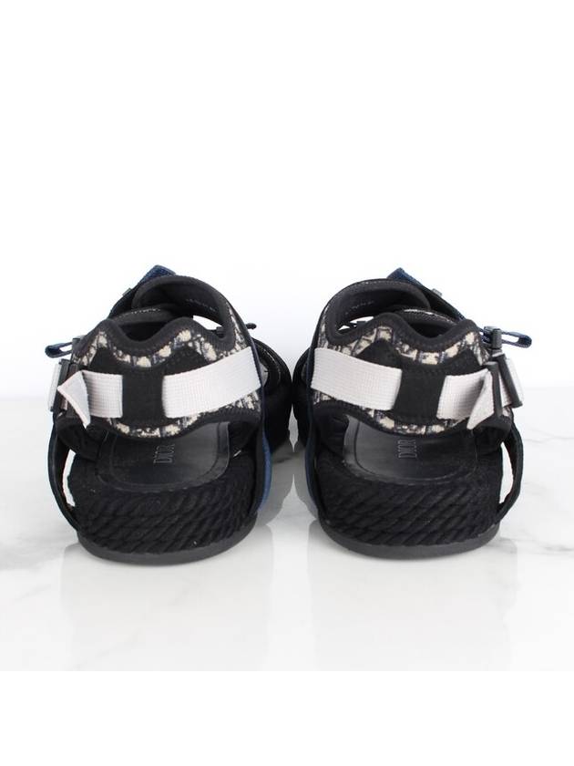 Oblique jacquard atlas sandals 43 280 - DIOR - BALAAN 4