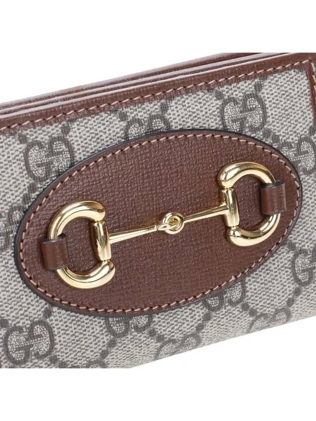 Horsebit 1955 Card Wallet Beige - GUCCI - BALAAN 6