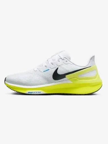 Structure 25 M White Black Cyber Photo Blue Pure Platinum DJ7883 108 - NIKE - BALAAN 1