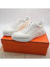 Bouncing Sneakers Mesh Suede Goatskin Blanc - HERMES - BALAAN 2