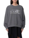 Numbering Logo Sweatshirt Washing Grey - MAISON MARGIELA - BALAAN 2