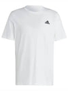 Small Logo Single Jersey Short Sleeve T-Shirt White - ADIDAS - BALAAN 1