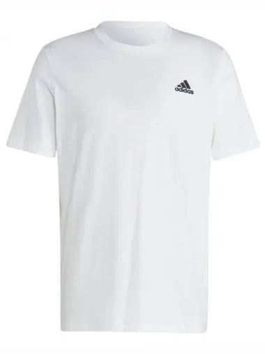 Small logo single jersey short sleeve IC9286 White R - ADIDAS - BALAAN 1