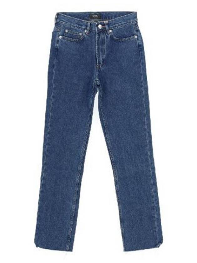 RUDIE F DENIM JEANS BLUE - A.P.C. - BALAAN.