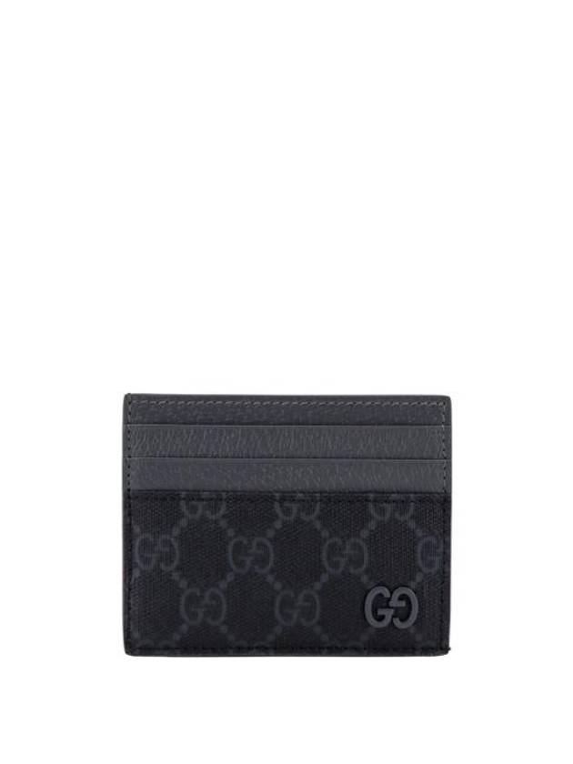 GG Detail Supreme Canvas Card Wallet Black - GUCCI - BALAAN 2