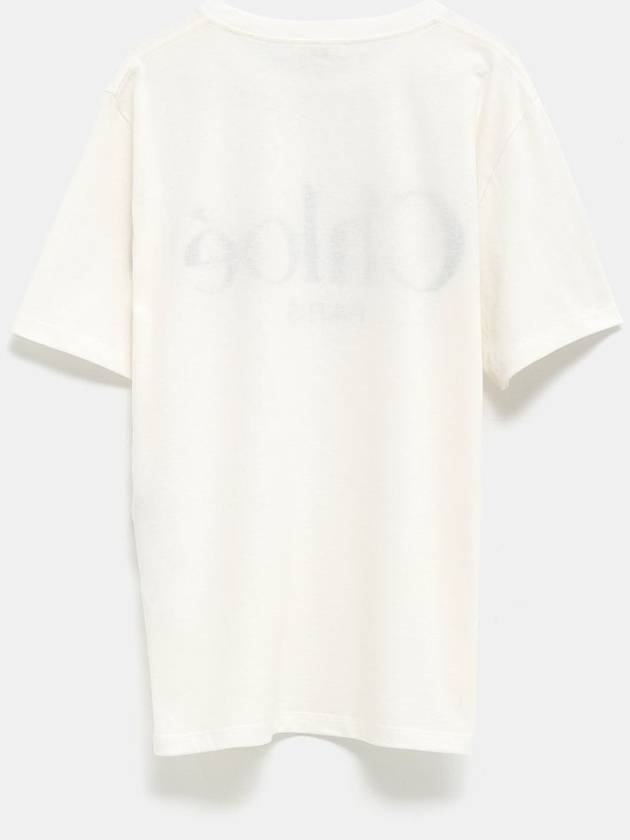 Oversize T-shirt with Logo - CHLOE - BALAAN 2