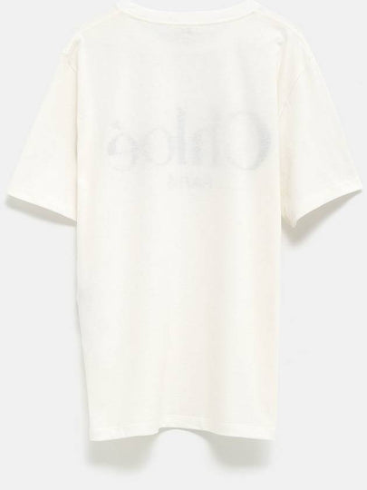 Oversize T-shirt with Logo - CHLOE - BALAAN 2