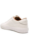 Leather Low Top Sneakers White - MONCLER - BALAAN 5