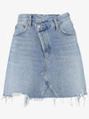 Denim Skirt A3041 1141SBOL Blue - AGOLDE - BALAAN 2