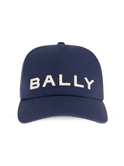 Embroidery Logo Ball Cap Navy - BALLY - BALAAN 2