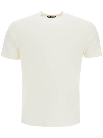 short sleeve t-shirt JCS004JMT002S23AW003 - TOM FORD - BALAAN 1