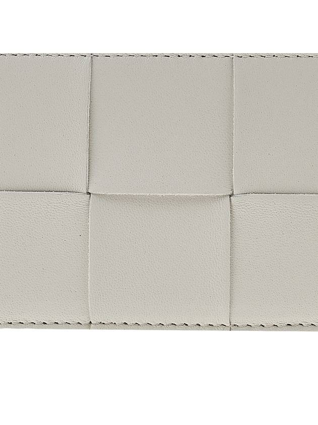 Intrecciato Lambskin Calfskin Card Wallet White - BOTTEGA VENETA - BALAAN 7