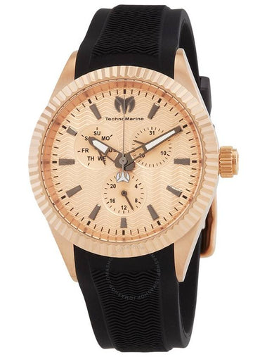 Technomarine Sea GMT Quartz Rose Gold Dial Men's Watch TM-719026 - TECHNOMARINE - BALAAN 1