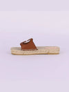 Interlocking G cut out espadrille slide sandals 725830 US000 2535 - GUCCI - BALAAN 3