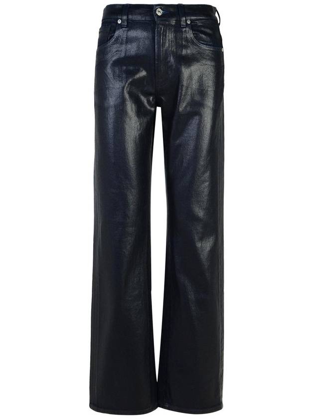 7 For All Mankind 'Tess' Dark Blue Cotton Jeans - 7 FOR ALL MANKIND - BALAAN 1