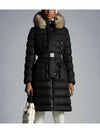 Women Khloe Fox Fur Padding Black - MONCLER - BALAAN 3