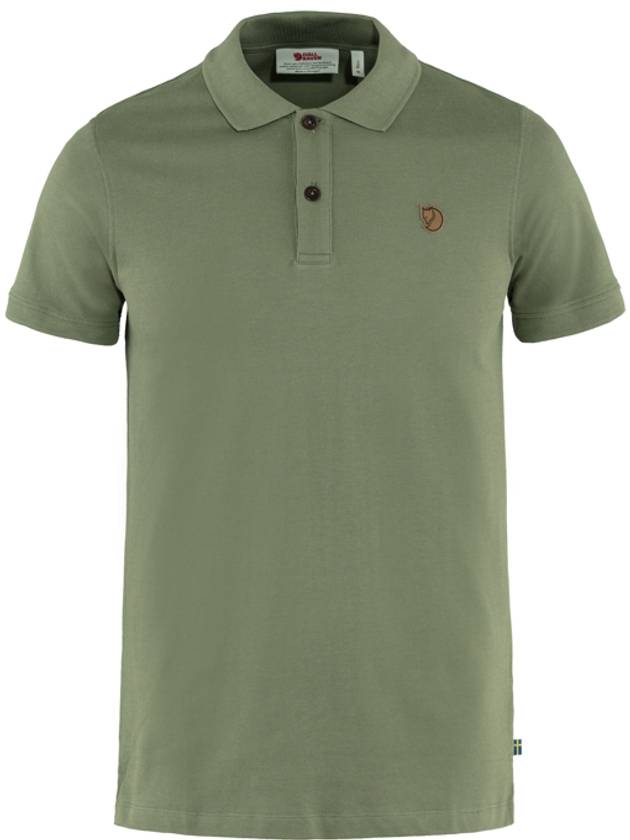 Men's OVIK Polo Shirt Green - FJALL RAVEN - BALAAN 2