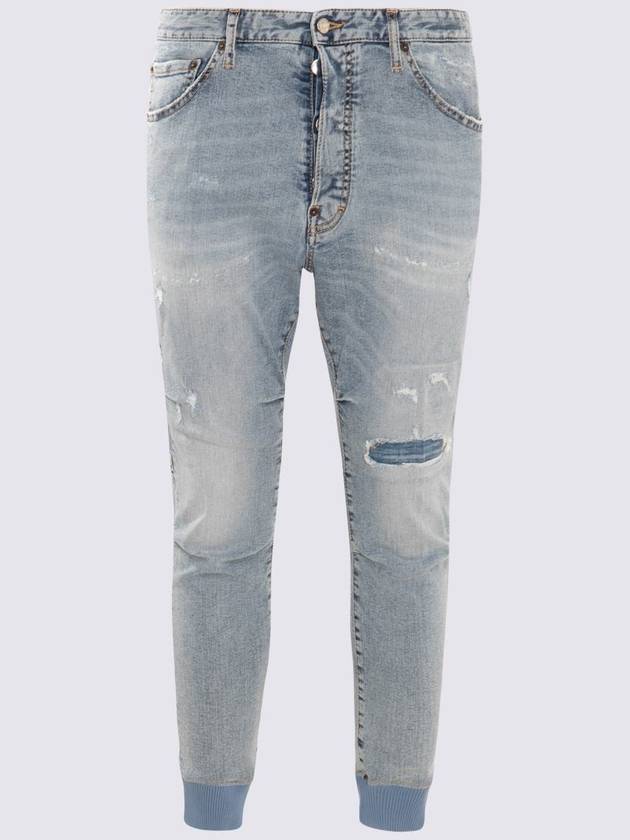 Denim Straight Pants S74KB0868 S30805470 - DSQUARED2 - BALAAN 2