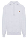 Fox Head Patch Regular Hoodie Grey - MAISON KITSUNE - BALAAN 2