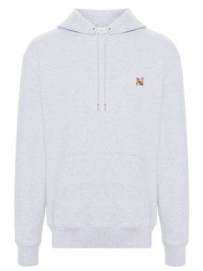 Fox Head Patch Regular Hoodie Grey - MAISON KITSUNE - BALAAN 2