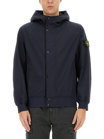 Stone Island Hooded Jacket - STONE ISLAND - BALAAN 1