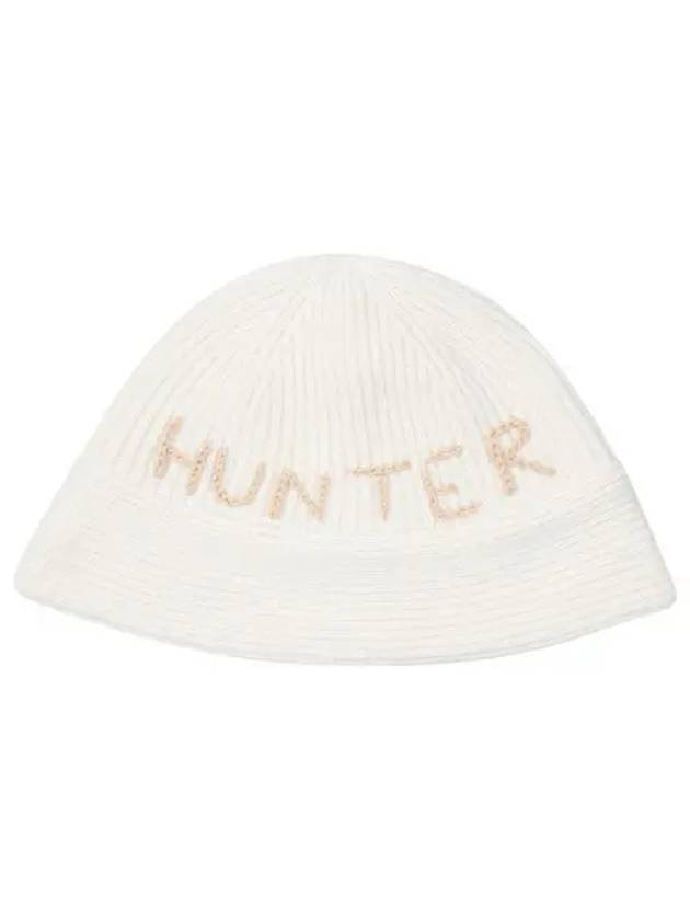 Handcrafted Cashmere Bucket Hat Ivory HBW0008CHZIVO - HUNTER - BALAAN 1