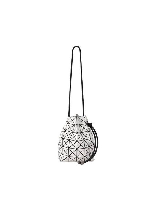 Wring Geometric Panelled Bucket Bag White - ISSEY MIYAKE - BALAAN 1