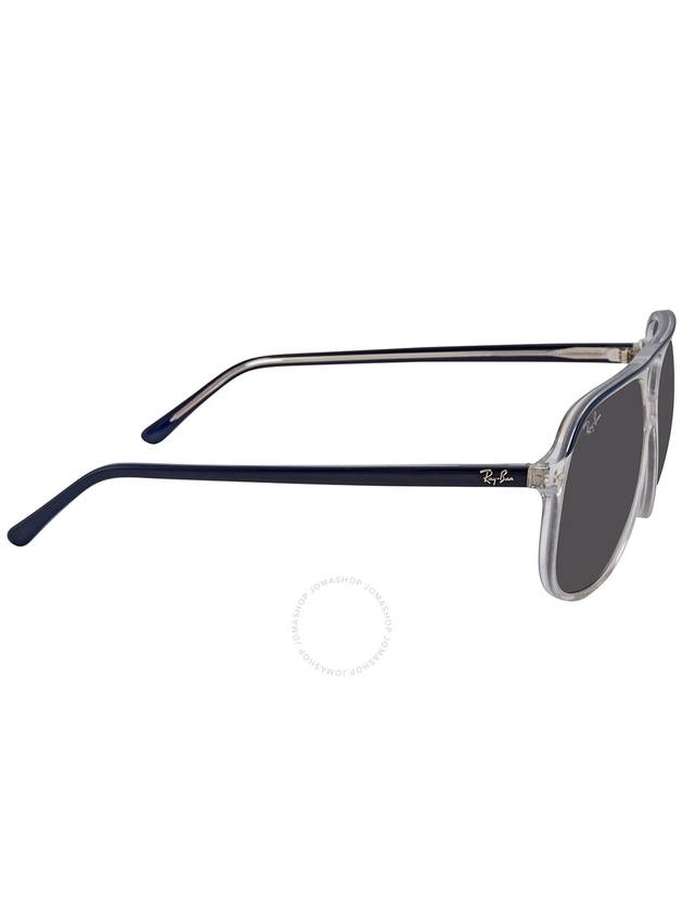 Eyewear Bill Transparent Horn-Rim Sunglasses Dark Gray - RAY-BAN - BALAAN 4