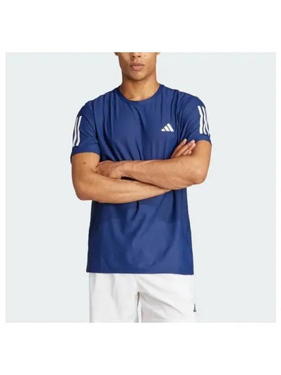 Run It Short Sleeve T-Shirt Blue - ADIDAS - BALAAN 2