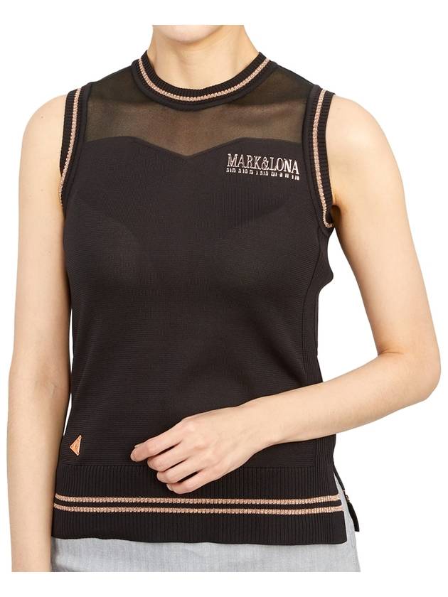 Women's CD6 IVCV Sleeveless Black - MARK & LONA - BALAAN 6