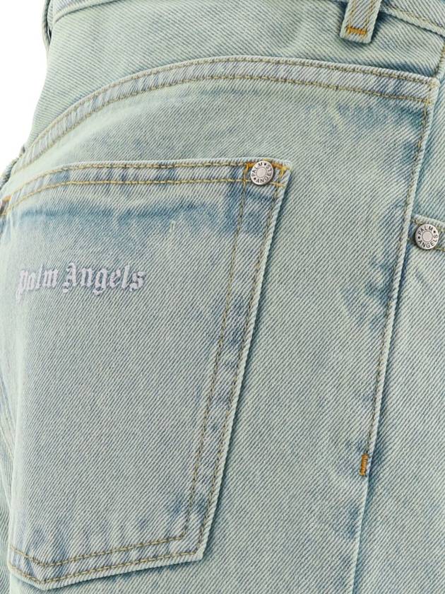 Denim Straight Pants PMYA040S24DEN0015103 - PALM ANGELS - BALAAN 7