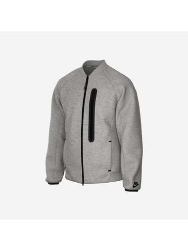 Sportswear Tech Fleece Bomber Jacket Dark Grey - NIKE - BALAAN 1